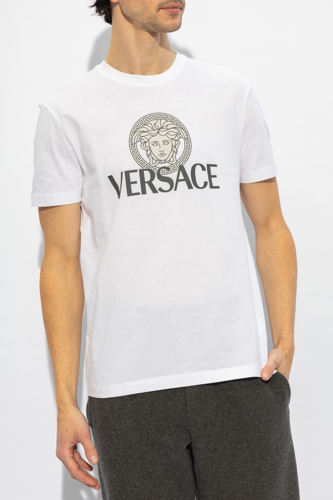 Versace t shirt on sale basic